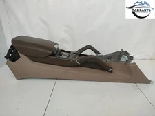 Original Porsche Cayenne 92A centre console armrest leather Tartufo light 7P5863