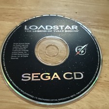 Loadstar: The Legend of Tully Bodine (Sega CD, 1994) Working Game Only