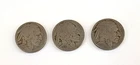 1930 S, 1936 S, 1937 S - Buffalo Nickel San Fransisco - Lot of 3 coins free ship