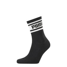 3 Pairs - PUMA Stripe Logo Crew Socks Mens Size 7-9 Socks 93540501