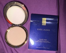 Est e Lauder Double Matte Oil-Control Pressed Face Powder 01 Light NIB