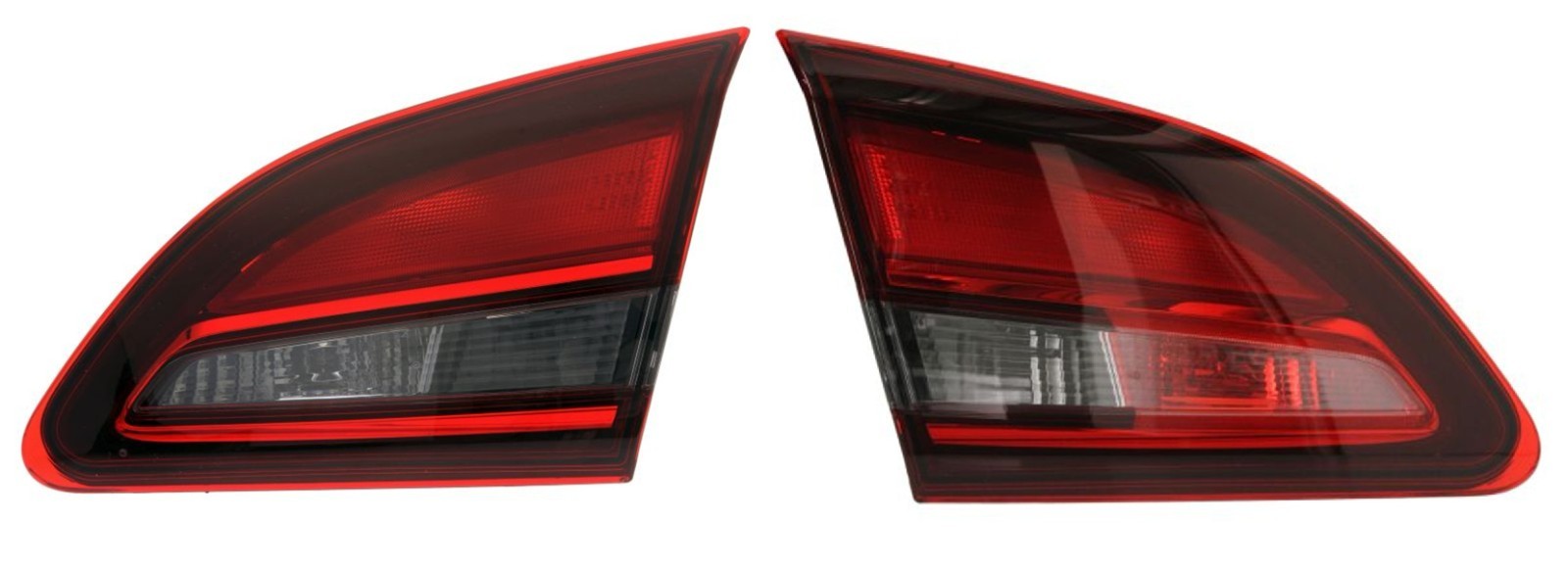 Feu arrière cassé Opel Astra J remplacez les optiques intérieures gauche droite