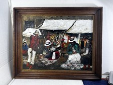 Signed Original Oil Painting By Peruvian Master Amilcar Salomon Zorrilla Cusco