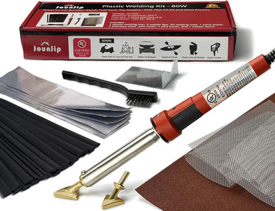 Standard Plastic Welding Kit- UL Certified Welder 80W- Professional Grade Plasti