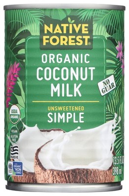 Native Forest Organic Coconut Milk Unsweetened 13.5 Fl Oz Canned Milk Substitute