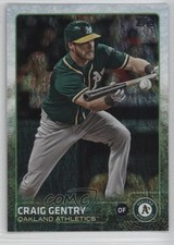 2015 Topps Factory Set Sparkle Foil 153/179 Craig Gentry #183 2t4