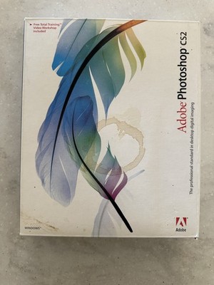 Adobe Photoshop CS2 CS-2 Full Retail Version for Windows - Desktop Digital