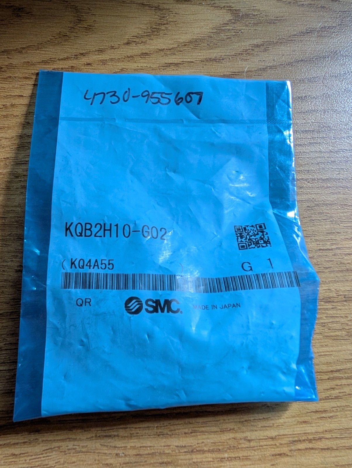 SMC KQB2H10-G02 Male Fitting