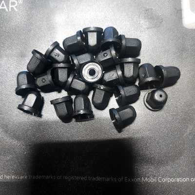 26Pcs Hex Plastic Self-Threading Cap Nut OEM BMW E24 E28 E30 E32 41335480120