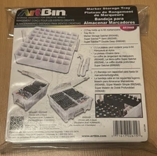 New In Package ArtBin 64 Marker Storage Tray 6939AB Markers Organizer Bin