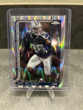 DaRon Bland #82 Silver Wave Topps Chrome 2025 Dallas Cowboys