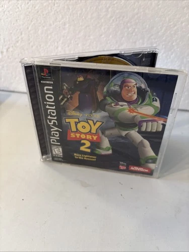 PS1 Playstation 1999 - Toy Story 2 CIB Complete Black Label Tested & Working!