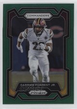 2023 Panini Prizm Green Prizm Darrick Forrest Jr #296 0mn9