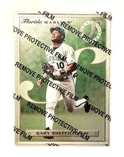 1996 DONRUSS LEAF STEEL 10 of SEVENTY-SEVEN GARY SHEFFIELD FLORIDA MARLINS