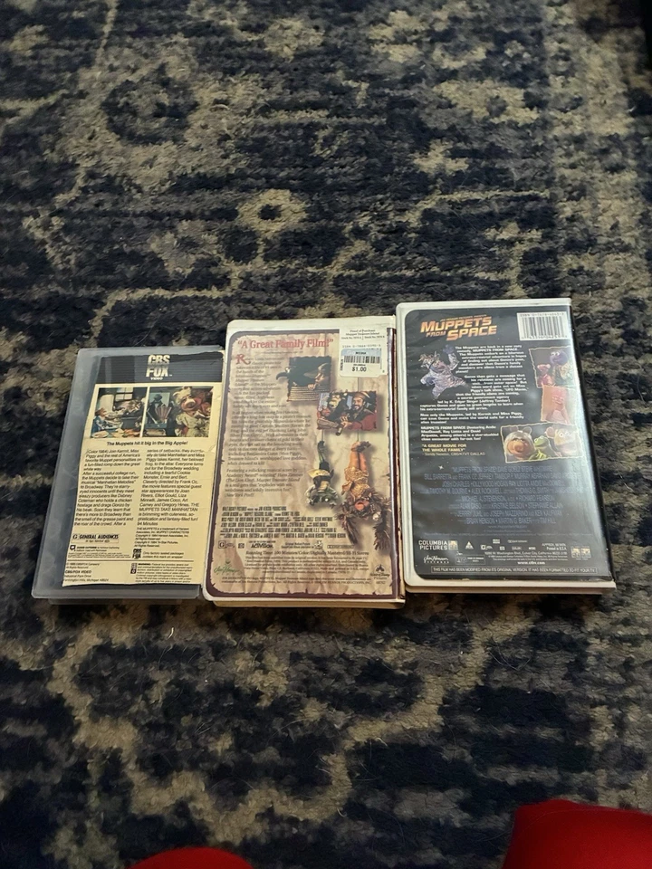 Muppets VHS Collection: Muppets Take Manhattan, Treasure Island, Space - Image 3 of 4