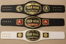 Custom Name Wrestling Championship Belt 4mm Personalized Replica Title Belt–Any