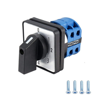 Changeover Switch SYW28-20 5 Positions 8 Terminals Universal Rotary Cam Selec...
