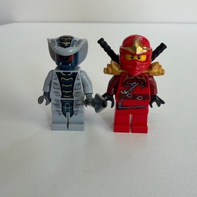 Lego Kai's Blade Cycle 9441 Ninjago 100% Complete Set Rise of the Snakes Kai Zx