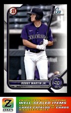 2022 Bowman #BP-43 Robby Martin Jr. Prospects 1ST BOWMAN
