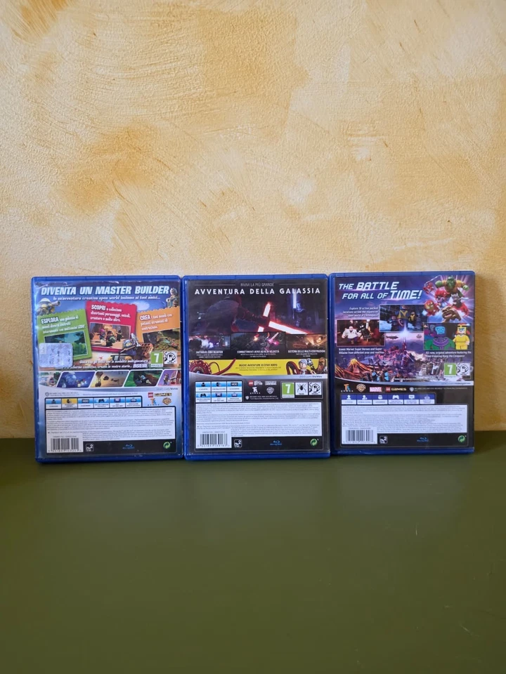 Lotto LEGO PS4 3 Giochi i Buono Stato Testati PAL ITA, foto 2 di 5