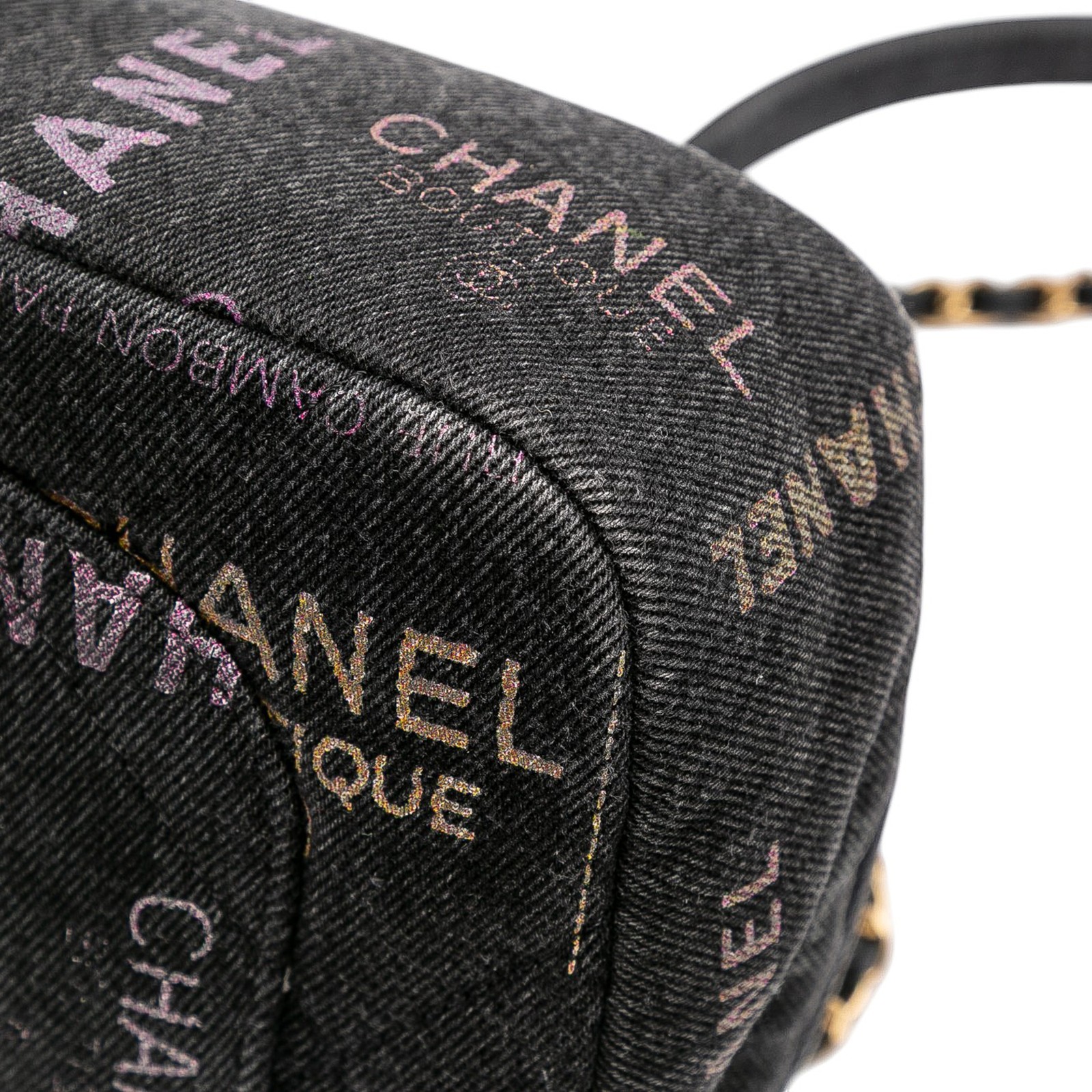 Authenticated Chanel Mini Rectangular Quilted Den… - image 8