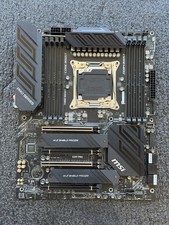 MSI Gaming Intel X299 PRO Intel LGA2066 DDR4 ATX Motherboard MS-7B94 DDR4 TESTED