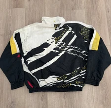 vintage 90s Nike Challenge Court Tennis Jacket Andre Agassi Windbreaker sz S 80s