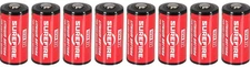 Brand New! SureFire CR123A 123A 3 Volt Lithium Batteries - 8 Pack! EXP 12/2026