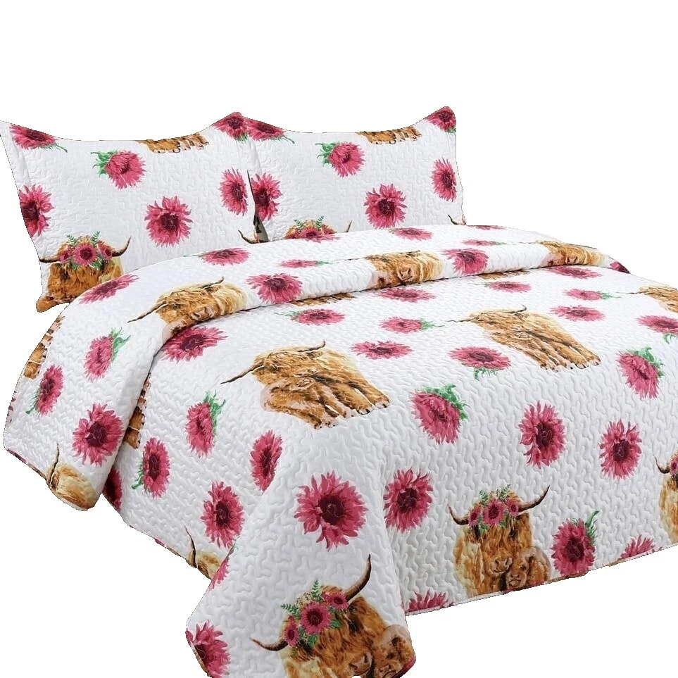 Queen Floral Bedspreads