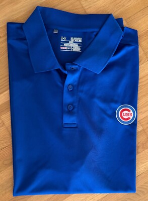 Chicago Cubs Poloshirt Polo Under Armour 2XL XXL Loose MLB