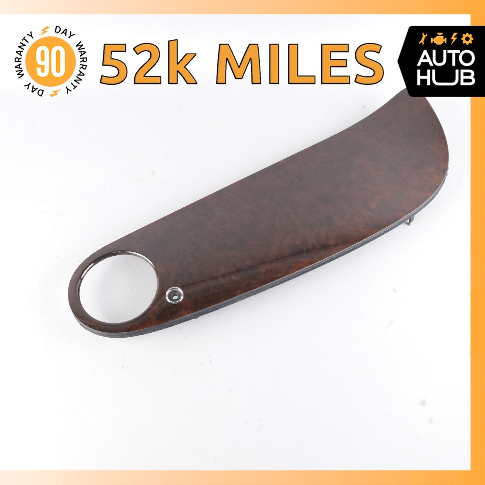 03-13 Bentley Continental GTC GT Right Dashboard Dash Trim Bezel Wood OEM 52k