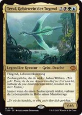  Teval, Gebieterin der Tugend - Tarkir: Drachensturm Magic the Gathering MTG myt