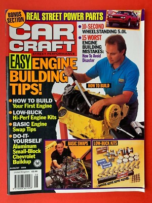 Auto Craft VEREINIGTE STAATEN Magazin - August 1994 - How To Build Your First