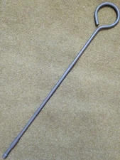 THOMPSON SMG CLEANING ROD authentic  parkerized steel US MILITARY ISSUE WWII 