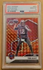 2021 Panini Mosaic Tom Brady Red Mosaic Prizm Card PSA 10 Tampa Bay Bucs