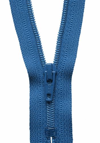 Blue YKK Nylon Closed Zip / 160+ Colours and Sizes/ Trouser, Dress and Skirt Zip - Picture 5 of 42