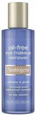 Neutrogena Oil-Free Liquid Eye Makeup Remover, Residue-Free, Non-Greasy,5.5fl.oz
