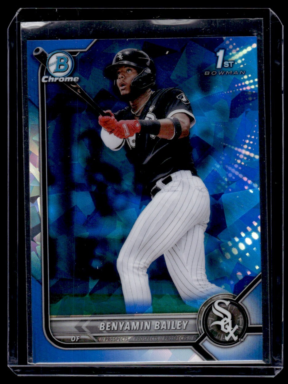 2022 Bowman Sapphire Edition Benyamin Bailey Chicago White Sox #BCP-8