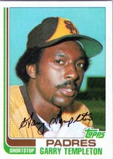 1982 Topps Traded #119T Garry Templeton San Diego Padres