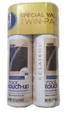 Clairol Root Touch Up Spray Dark Brown Twin Pack 1.8 Oz Ea. color refreshing 