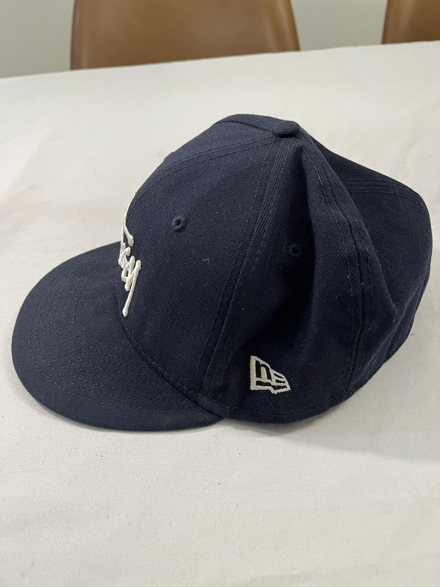 Stussy S 59Fifty New Era Fitted Cap Size 7 1/4 Navy Blue Stussy S 59Fifty New Era Fitted Cap Size 7 1/4 Navy Blue