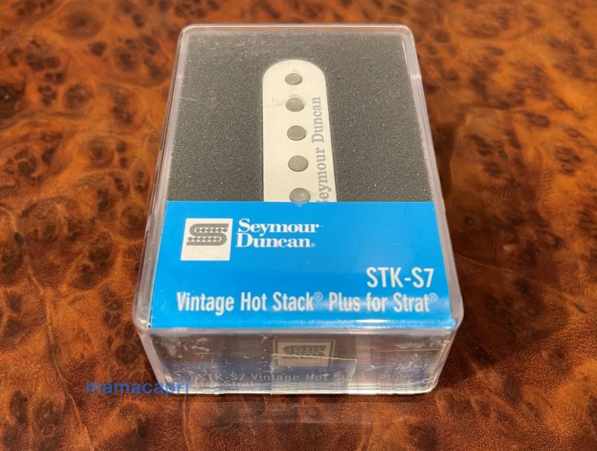 Seymour Duncan Stk S7 White Pickup Vintage Hot Stack Plus For