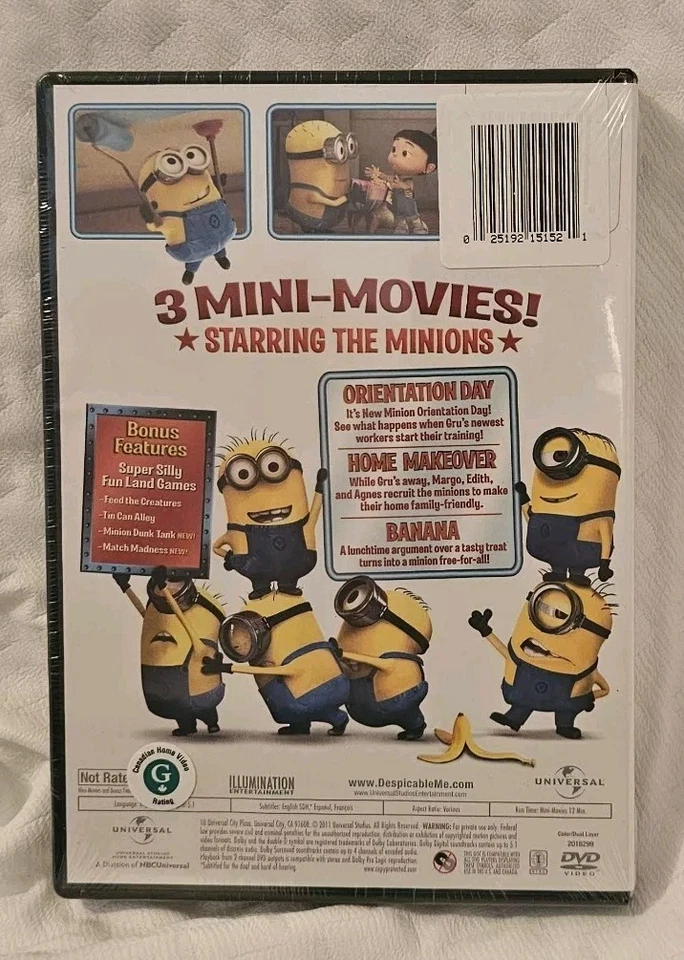 Despicable Me Presents Minion Madness (DVD, 2012) - Image 4 of 4
