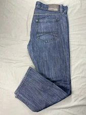 Express Rocco Slim Fit Boot Cut 5-Pocket 100% Cotton Denim Jeans. 34X28.5, GUC!!
