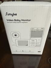 Simyke Upgrate Video Baby Monitor, WiFi Baby Camera, 2.8" Display App Control