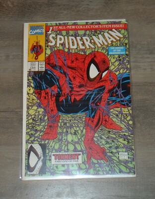Spider-Man Torment Part One of five #1 Signed Todd McFarlane