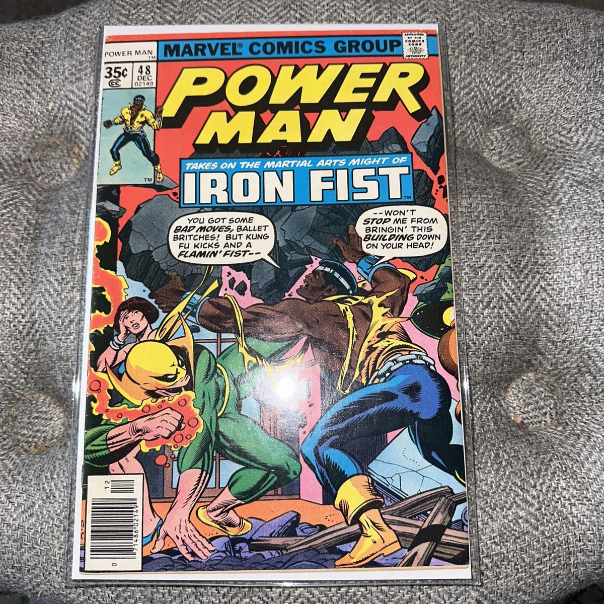 luke cage, power man, Iron Fist #48 marvel