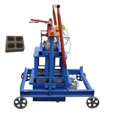 INTBUYING220V Electric Hollow Soil Block Brick Molding Machine for Paving Brick