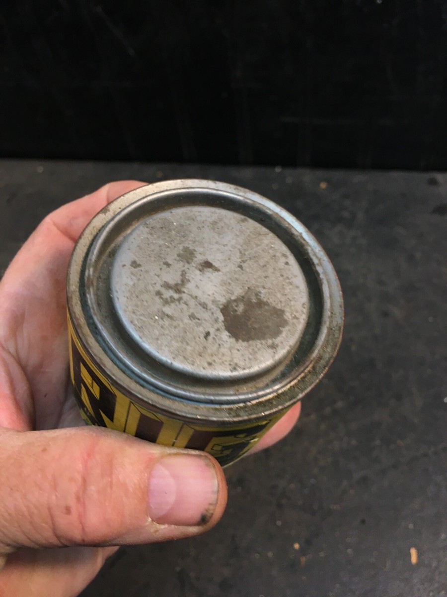Vintage Rig Universal Rust Inhibiting Grease Can Mid Century FULL