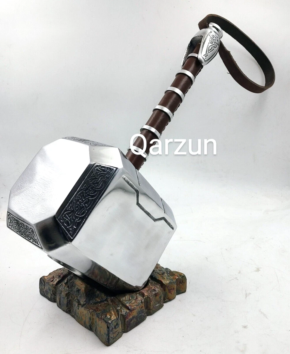 LizMatech Metal Thor Hammer 20CM High Quality & Heavy (400g) Perfect For Avengers Or Marvel Fans